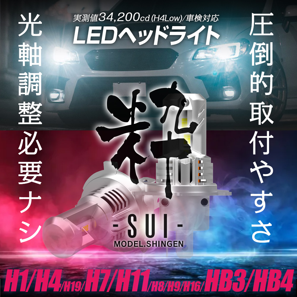 LEDヘッドライトバルブ「粋」 - LIGHT COLLECTION