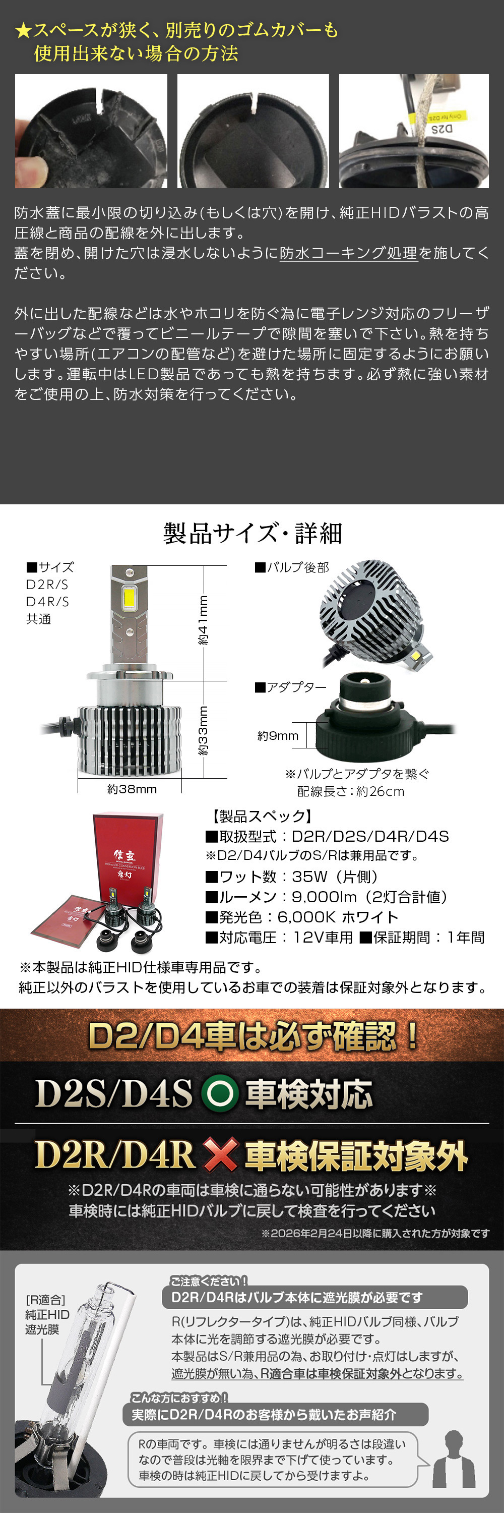 防水蓋の加工方法