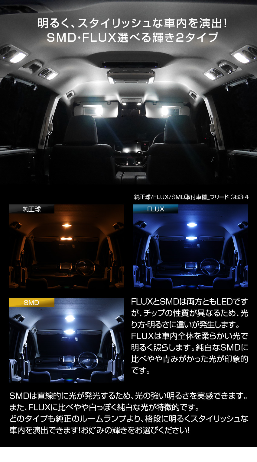 汎用ledルームランプ