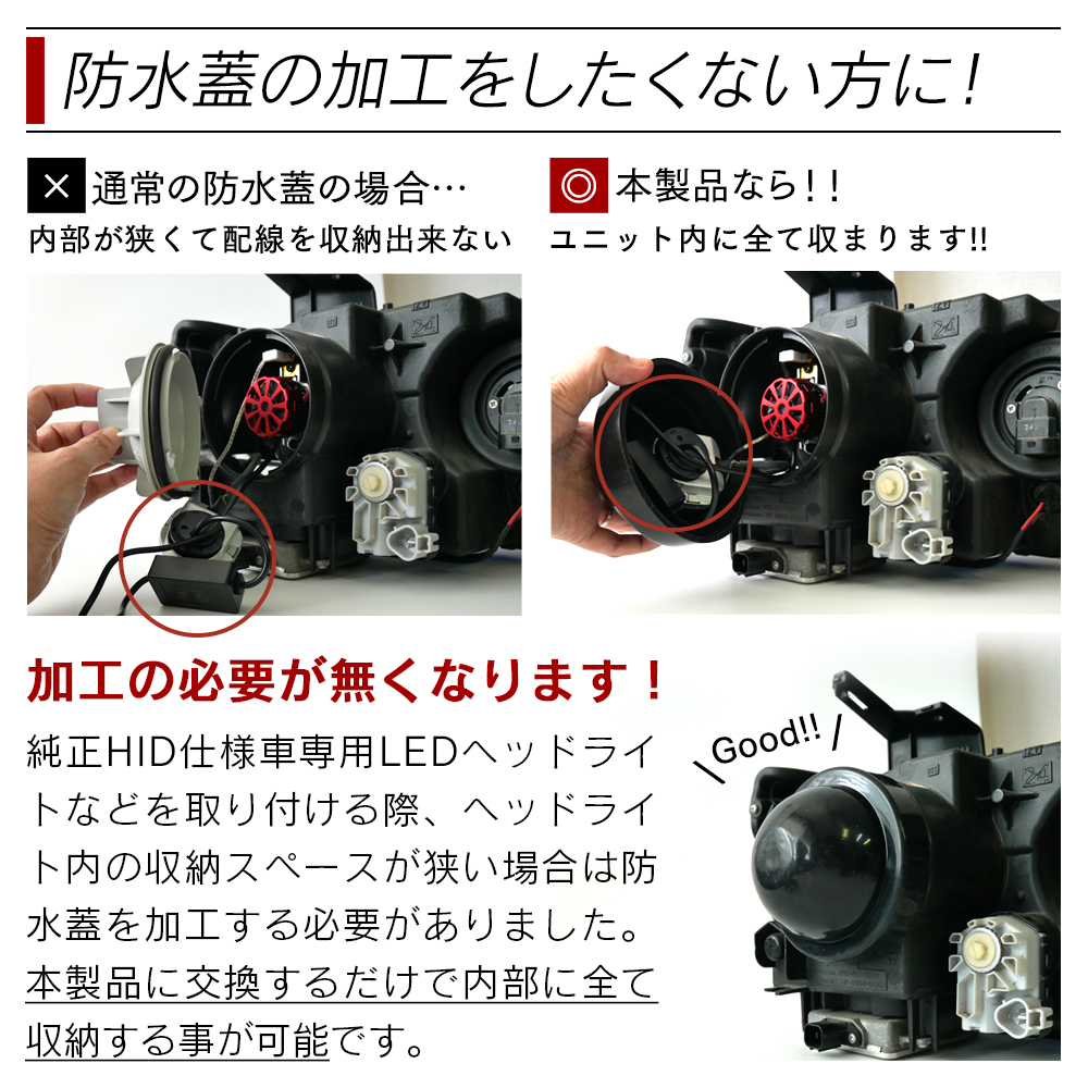 加工をしたくない方に