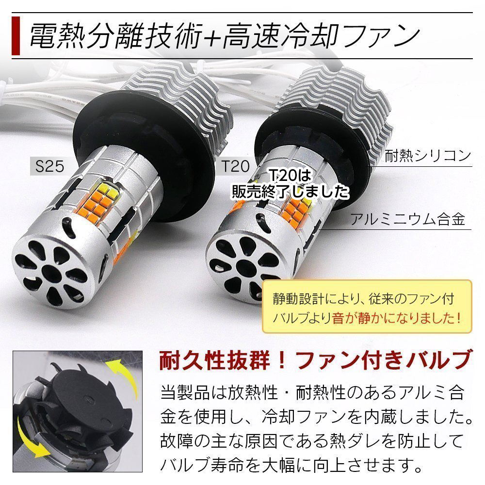 ハイフラ防止抵抗器内蔵