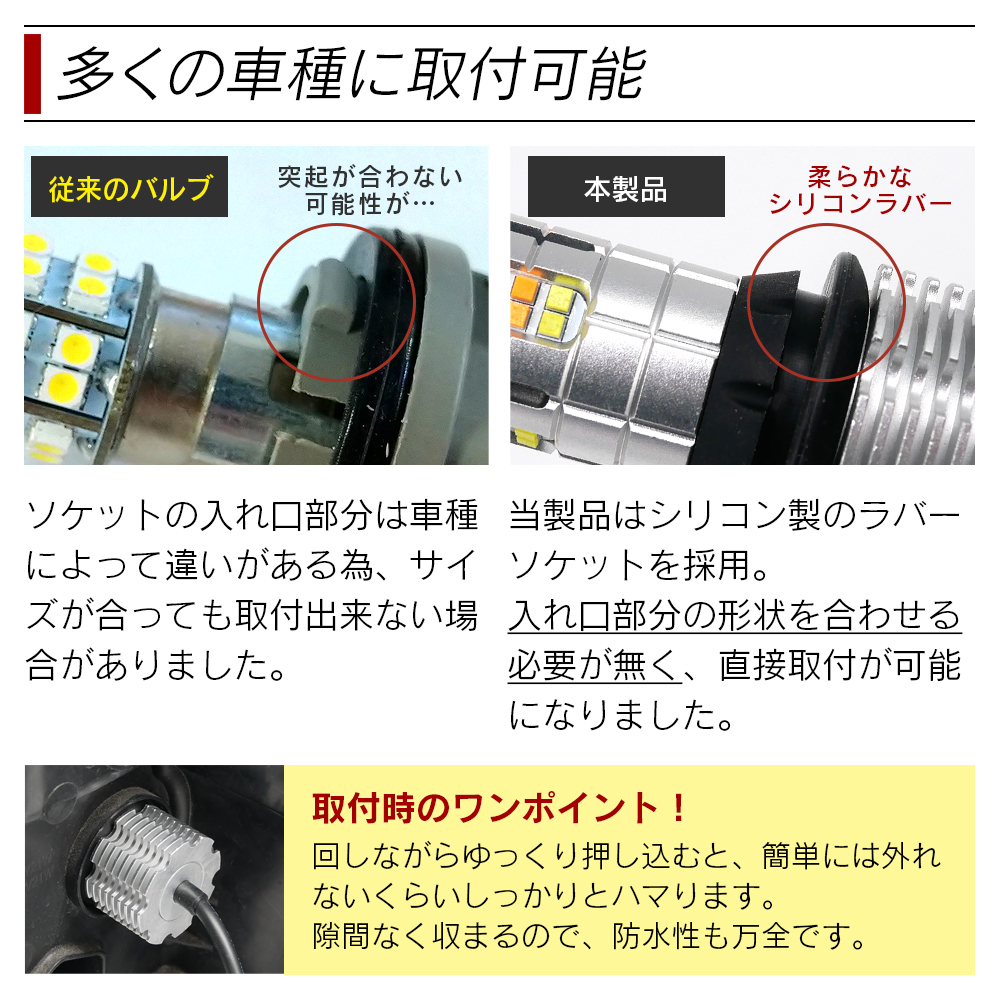 純正ハロゲンと同じ